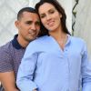 Info exclusive - Justine et son mari Brahim Asloum sont parents d'un petit garçon Joseph-Ali, né le 15 septembre - Exclusif - Rendez-vous avec Brahim Asloum et sa femme Justine (enceinte), à la Bastide de l'Oliveraie à Cannes, le 16 juillet 2019, après leur mariage qui a eu lieu à Paris la semaine dernière. © Bruno Bébert / LMS / Bestimage