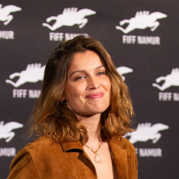 Laetitia Casta (habillée en Ralph Lauren) lors du photocall du film "Le milieu de l'horizon" lors de la 34ème édition du Festival International du Film Francophone de Namur (FIFF) à Namur, Belgique, le 3 octobre 2019. © Alain Rolland/ImageBuzz/Bestimage