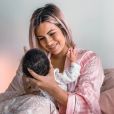 Carla Moreau et sa fille Ruby sur Instagram, le 9 octobre 2019.