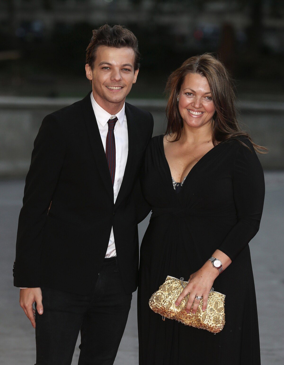 Photo : Louis Tomlinson et sa mère Johannah Deakin - Arrivée des people