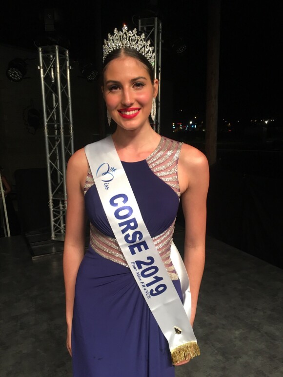 Alixia Cauro, Miss Corse 2019, se présentera à l'élection de Miss France 2020, le 14 décembre 2019.