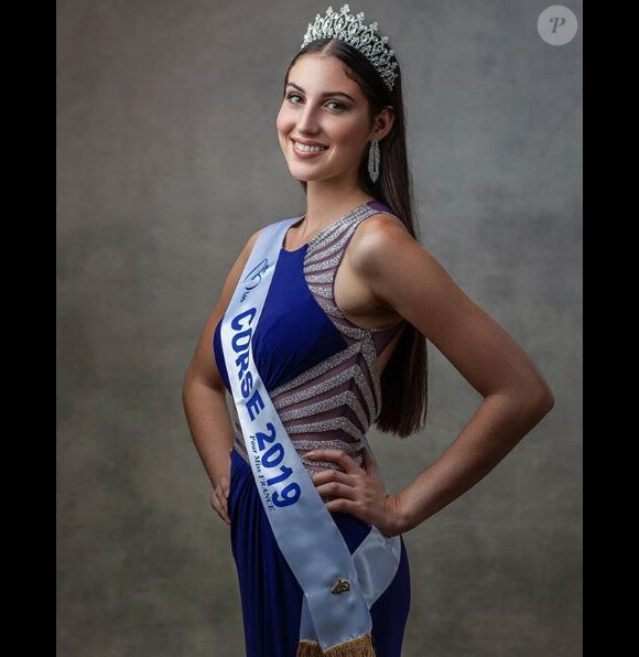 Alixia Cauro, Miss Corse 2019, se présentera à l'élection de Miss France 2020, le 14 décembre 2019.
