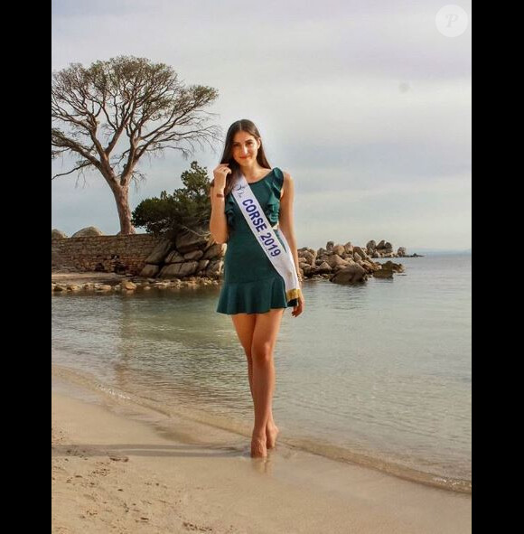 Alixia Cauro, Miss Corse 2019, se présentera à l'élection de Miss France 2020, le 14 décembre 2019.