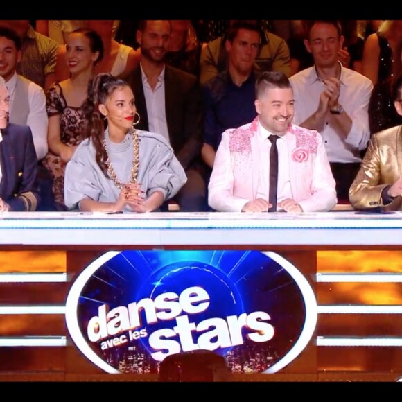Le jury de l'émission "Danse avec les stars 10". TF1. Le 26 octobre 2019.