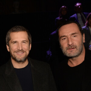 Vincent Cassel, Guillaume Canet, Gilles Lellouche - People lors du "Etam Live Show 2018" aux Beaux-Arts à Paris, le 25 septembre 2018. © Rachid Bellak/Bestimage