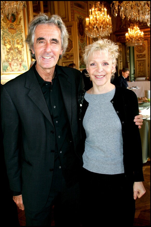 Richard Pezet et Tonie Marshall - Réception au ministère de la Culture, à Paris, en 2006
