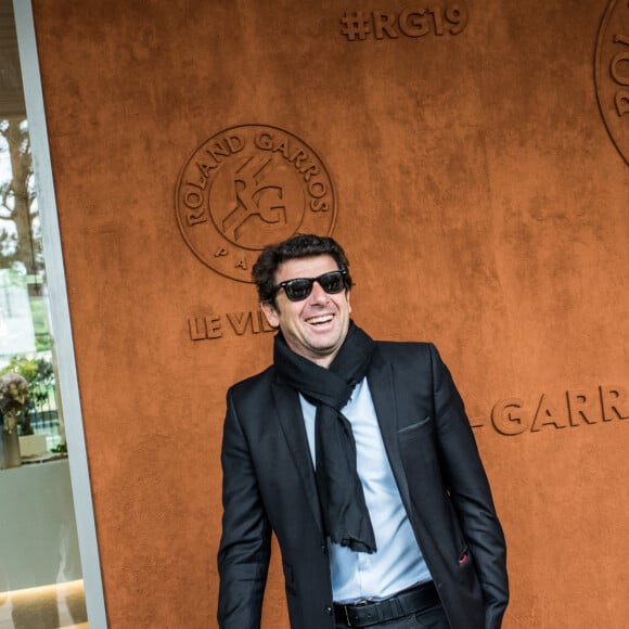 Patrick Bruel - People au village pour la finale hommes lors des internationaux de France de tennis de Roland-Garros 2019 à Paris le 9 juin 2019. © Jacovides - Moreau / Bestimage