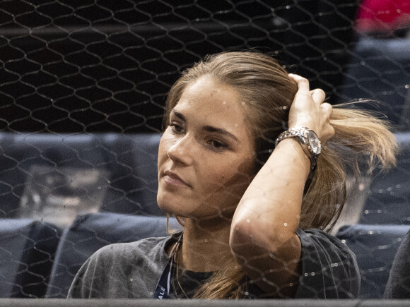 Penny Oleksiak (compagne de D. Shapovalov) - People lors de la finale du tournoi Rolex Paris Masters 2019 à Paris le 3 novembre 2019. © Veeren - Perusseau / Bestimage