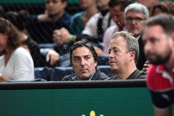 Yvan Attal - People lors de la finale du tournoi Rolex Paris Masters 2019 à Paris le 3 novembre 2019. © Veeren - Perusseau / Bestimage