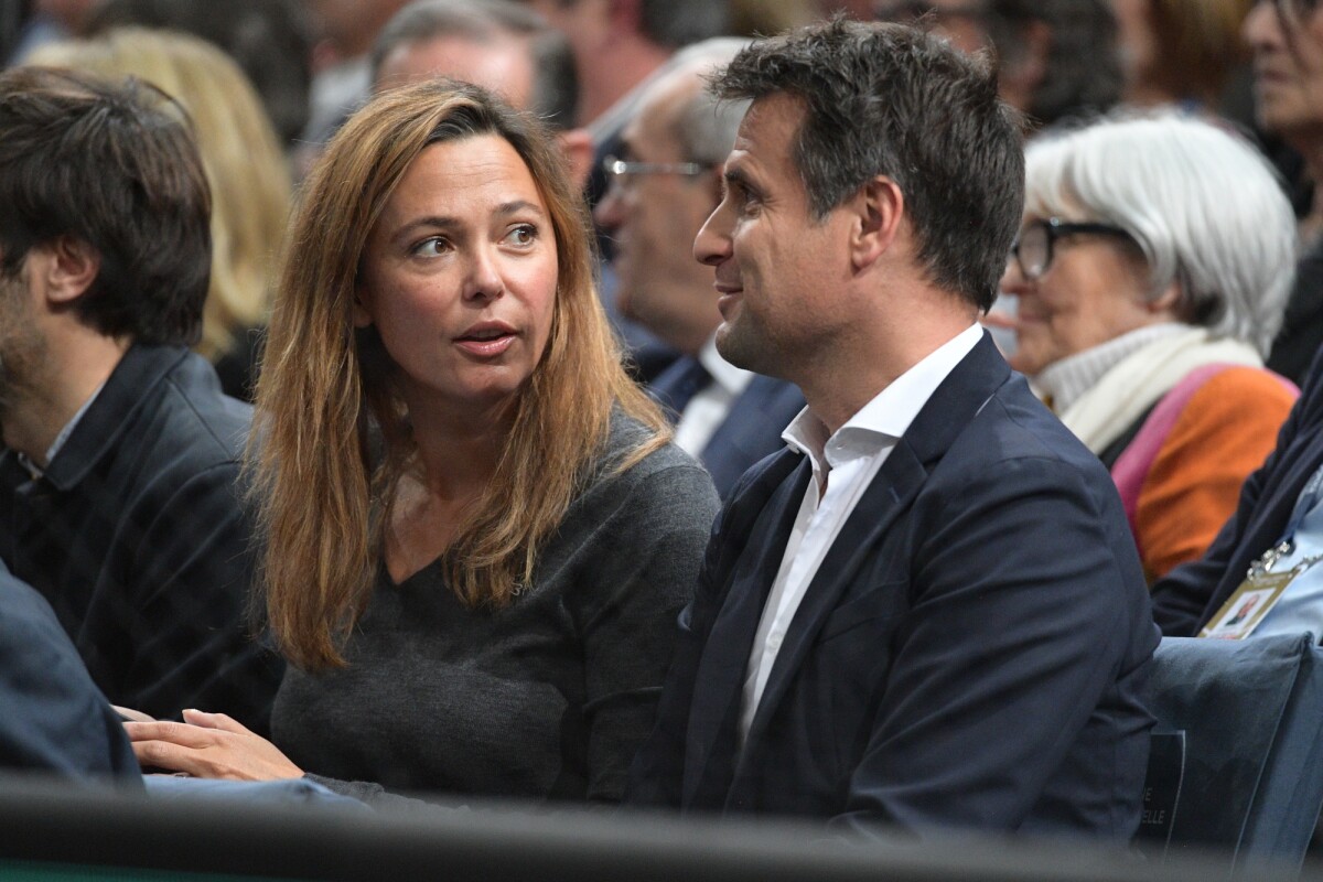 Photo Sandrine Quétier, Fabrice Santoro People lors de la finale du