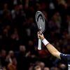 Finale du tournoi Rolex Paris Masters 2019 "Novak Djokovic - Denis Shapovalov (6/3 - 6/4)". Paris, le 3 novembre 2019.