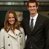 Kim Sears et Andy Murray en avril 2014 à Dunblane.