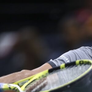 Jo-Wilfried Tsonga (FRA) - Rolex Paris Masters 2019 à l'AccorHotels Arena à Paris le 31 octobre 2019. © Gwendoline Le Goff / Panoramic / Bestimage