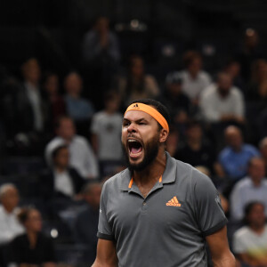 Jo-Wilfried Tsonga lors du Rolex Paris Masters le 31 octobre 2019. © Gwendoline Le Goff / Panoramic / Bestimage