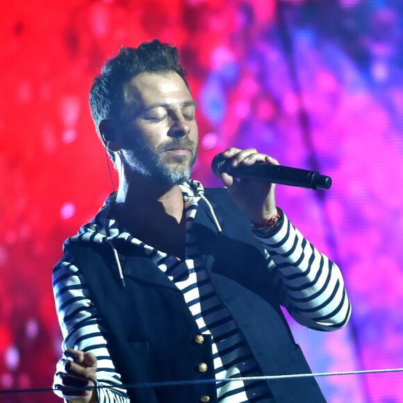Exclusif - Christophe Maé - Emission "La chanson de l'année fête la musique" dans les arènes de Nîmes, diffusée en direct sur TF1 le 17 juin 2017. © Bruno Bebert/Bestimage