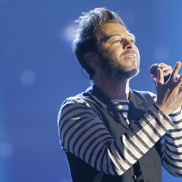 Christophe Maé lors de la 32ème cérémonie des "Victoires de la Musique" au Zénith de Paris, le 10 février 2017.© Christophe Aubert via Bestimage