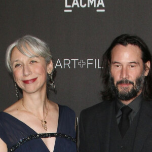 Keanu Reeves et sa compagne Alexandra Grant à la soirée "2019 LACMA Art + Film Gala" au Los Angeles County Museum of Art. Los Angeles, le 2 novembre 2019.