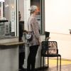 Exclusif - Keanu Reeves et sa compagne Alexandra Grant quittent le restaurant E Baldi à Los Angeles le 17 septembre 2019.