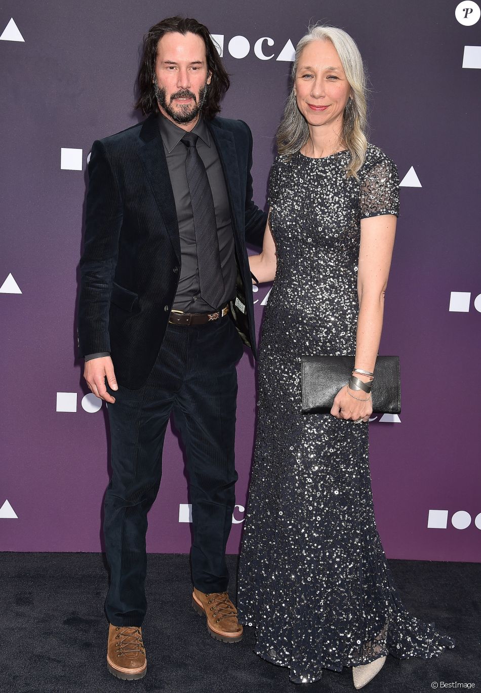 Keanu Reeves et Alexandra Grant à la soirée MOCA Benefit 2019 au Geffen