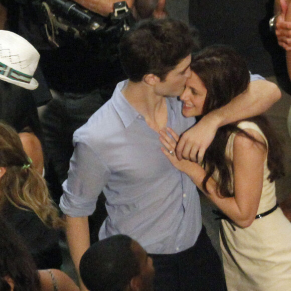 Kristen Stewart et Robert Pattinson sur le tournage de Breaking Down à Rio de Janeiro