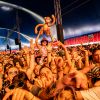 Image du Sziget Festival 2019, qui a attiré 530 000 festivaliers sur son "île de la liberté", avec à l'affiche des stars comme Ed Sheeran, les Foo Fighters, Jain, Post Malone ou encore Years & Years.