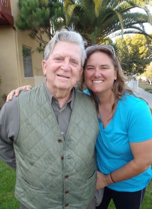 Tiffany avec son papa William Wintersole, photo Facebook du 23 février 2014
