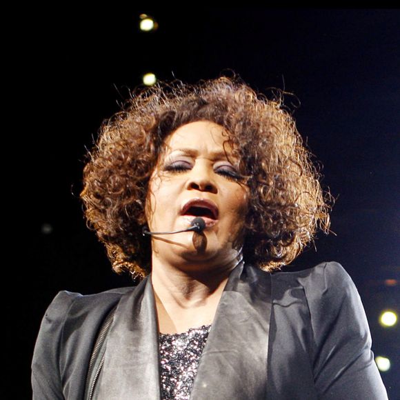 Whitney Houston à Stockholm en 2010. 