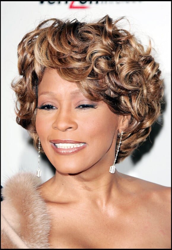 <p>Whitney Houston aux Grammy Awards en 2007 à Beverly Hills. </p>