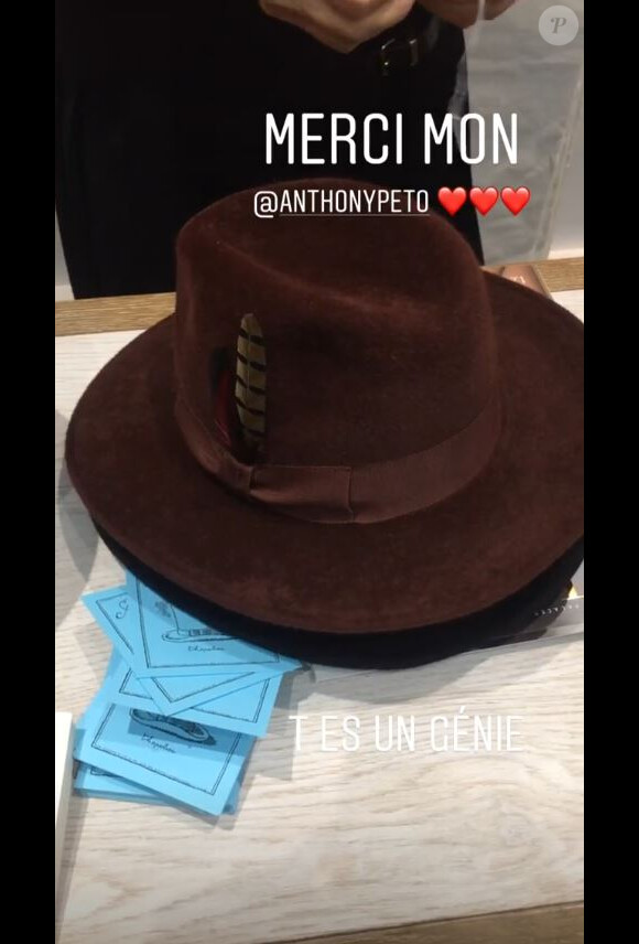 Enora Malagré a assisté à la soirée d'inauguration de la boutique Anthony Peto à Paris. Le 7 novembre 2019.