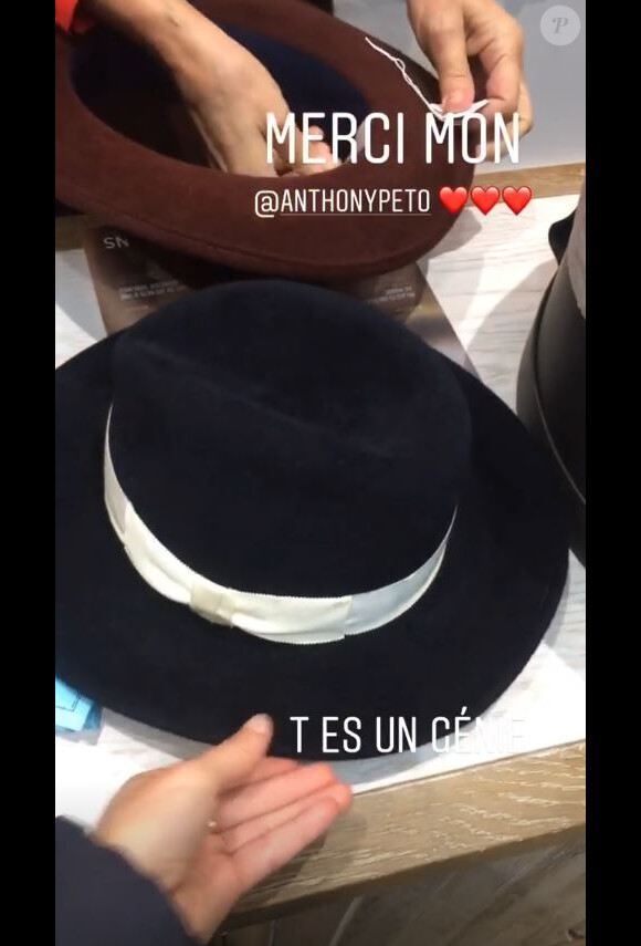 Enora Malagré a assisté à la soirée d'inauguration de la boutique Anthony Peto à Paris. Le 7 novembre 2019.