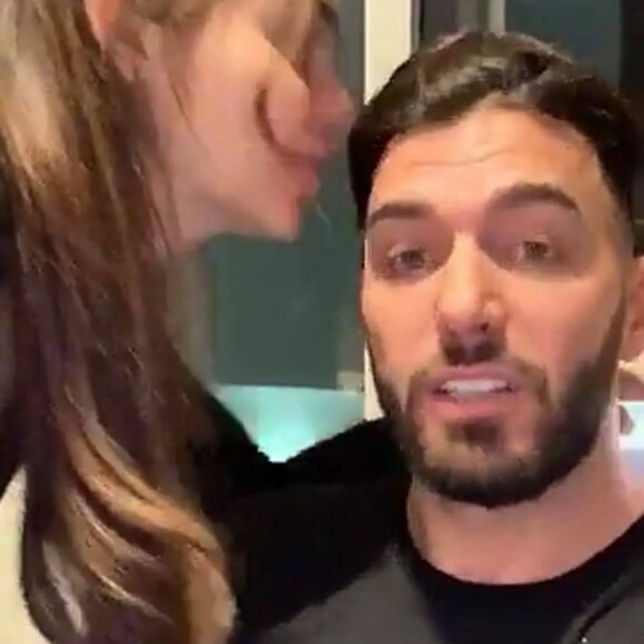 Nabilla et Thomas emménagent dans leur nouvelle maison à Dubaï, le 9 novembre 2019.