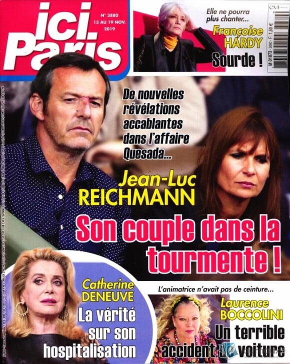 Magazine "Ici Paris" en kiosques le 13 novembre 2019.