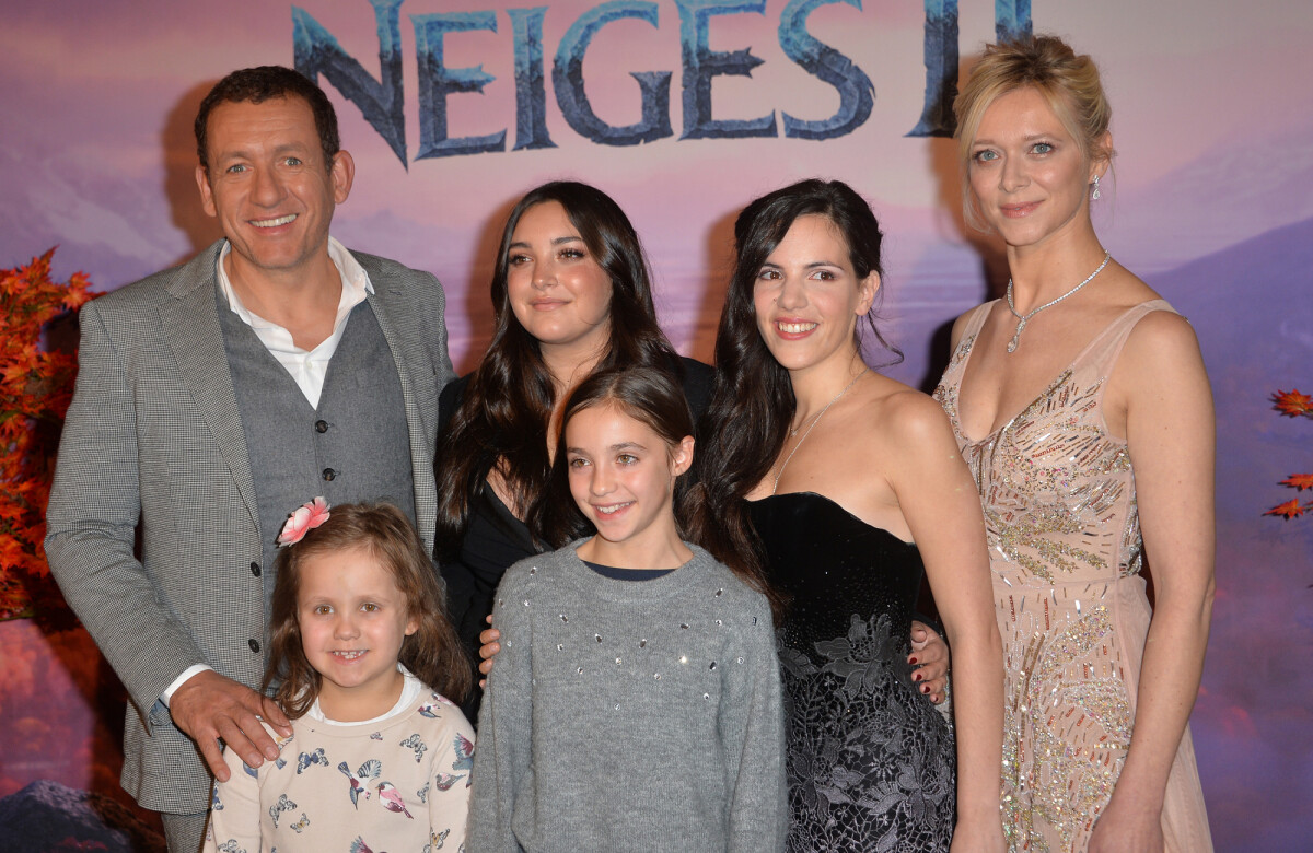 Photo : Dany Boon (voix d'Olaf), Emmylou Homs (voix d'Anna), Charlotte