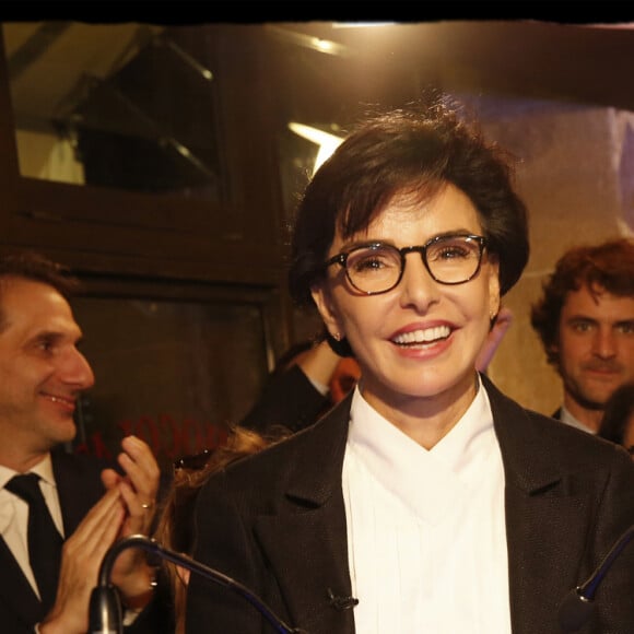 Rachida Dati lance officiellement sa campagne pour les élections municipales de Paris 2020 au restaurant "L'ami Justin". Paris, le 7 novembre 2019. © Alain Guizard/Bestimage