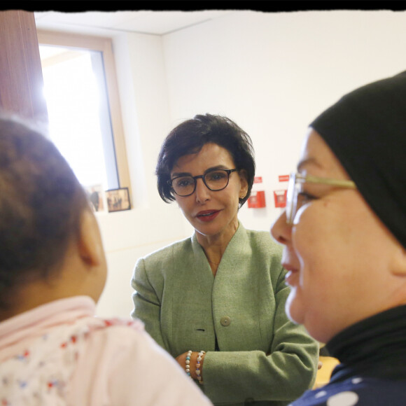 Exclusif - Rachida Dati - Déplacement de Rachida Dati sur des thématiques liées à l'Enfance et à la Famille à Paris à la Maison des Assistantes maternelles du 8ème, le 8 novembre 2019. © Alain Guizard/Bestimage