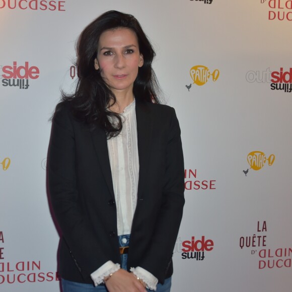 Marie Drucker - Avant-première du film documentaire "La Quête d'Alain Ducasse" au cinéma du Panthéon à Paris, France, le 2 octobre 2017. © Giancarlo Gorassini/Bestimage