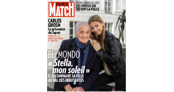 Couverture du nouveau numéro de Paris Match, en kiosque le 14 novembre 2019