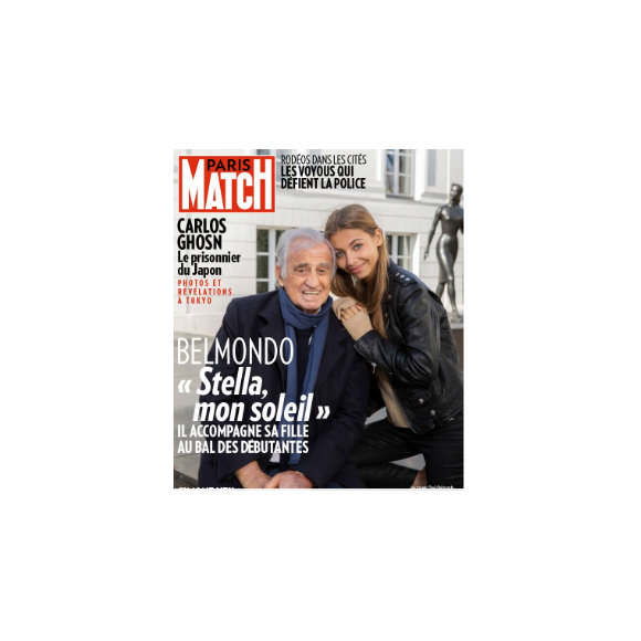 Couverture du nouveau numéro de Paris Match, en kiosque le 14 novembre 2019