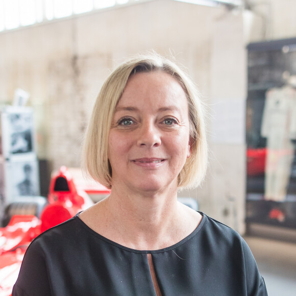 Sabine Kehm, manager de la famille Schumacher - Inauguration de l'exposition de la collection privée de Michael Schumacher à l'espace Motorworld de Cologne le 15 juin 2018.