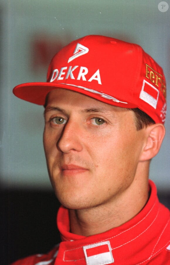 Michael Schumacher au Karting à Bercy le 02 décembre 1996
