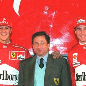Michael Schumacher à Maranello, en Italie le 10 janvier 1997