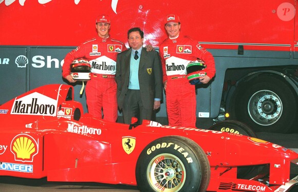 Michael Schumacher à Maranello, en Italie le 10 janvier 1997