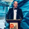 Le prince William, duc de Cambridge prononce un discours lors d'un gala à l'occasion du 50ème anniversaire de Centrepoint, à la Roundhouse de Camden, dans le nord de Londres, le 13 novembre 2019.