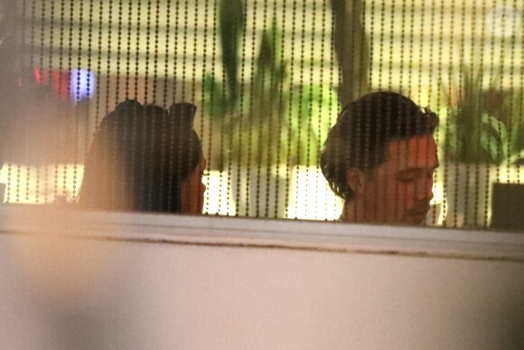 Exclusif - Brooklyn Beckham et Nicola Peltz dînent au restaurant de l'hôtel The Standard à Los Angeles, le 29 octobre 2019.