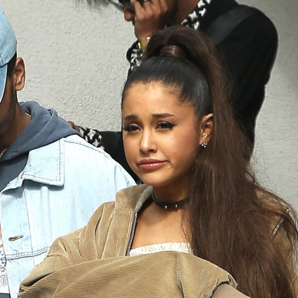 Exclusif - Ariana Grande dans les rues de West Hollywood le 9 février 2019.