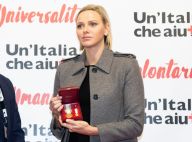 Charlene de Monaco à l'honneur : rare apparition en solo en Italie