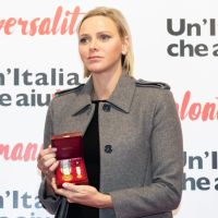 Charlene de Monaco à l'honneur : rare apparition en solo en Italie