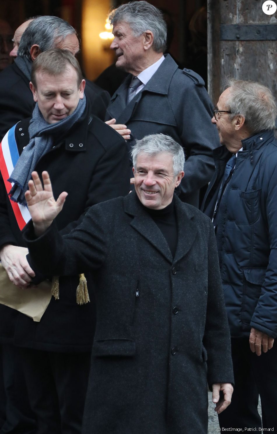 Le maire Alain Darbon, Bernard Thévenet, Ronan Pensec ...