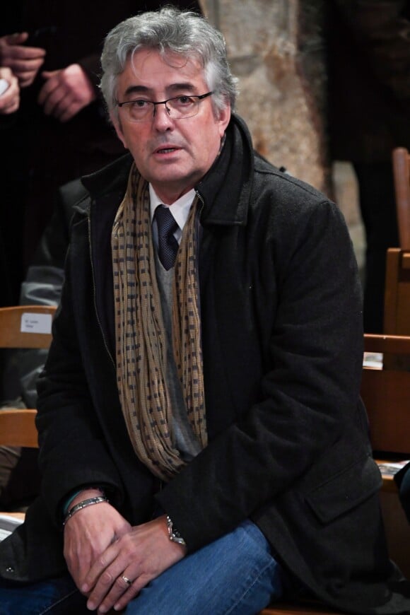 Marc Madiot, directeur de l'équipe Groupama / FDJ - Obsèques de Raymond Poulidor à l'église de Saint-Léonard-de-Noblat, le 19 novembre 2019.