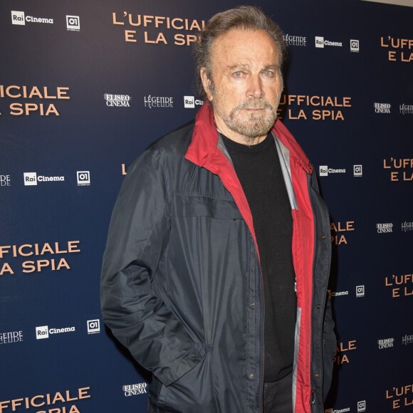Franco Nero - Les célébrités assistent à la première de "J'accuse" à Rome, le 18 novembre 2019.